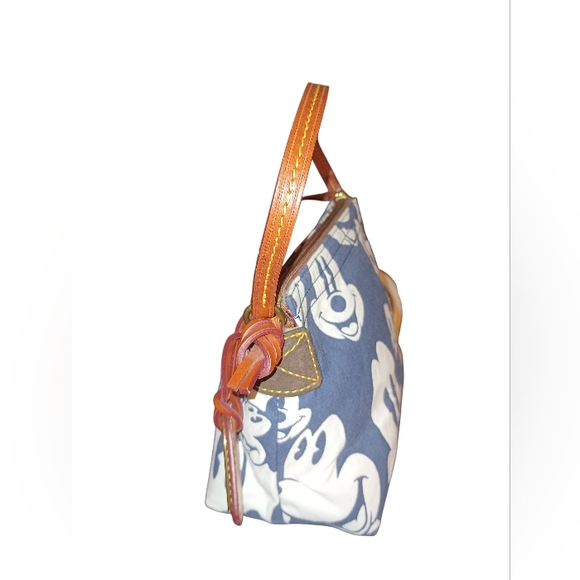 Disney Mickey Dooney and Bourke shoulder bag Blue Canvas - Picture 11 of 15